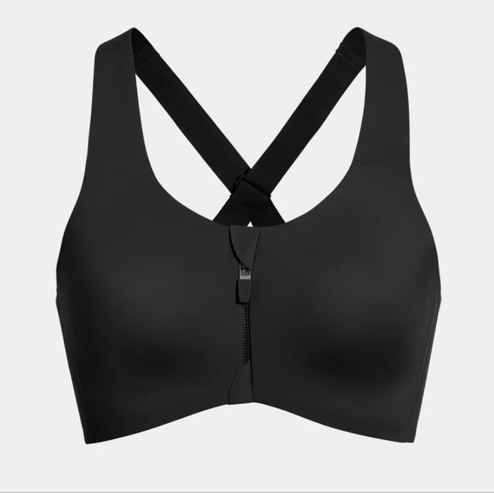 New Knix Catalyst Front Zip Sports Bra Size 8 Zip Front Sports Bra High Impact